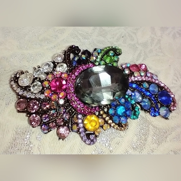 VINTAGE RHINESTONE PENDANT - Picture 6 of 6